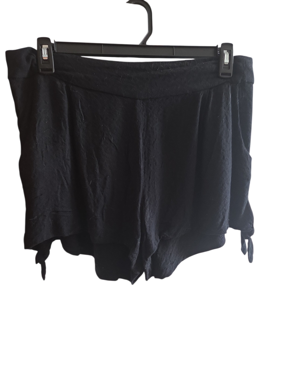 Free People Black Petal Embelished Shorts - Picture 2 of 5
